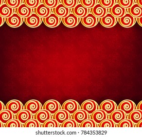 background Happy new year 2018 and chinese new year of the dog