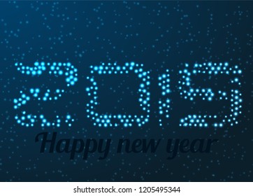 background of happy new year