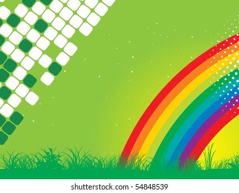 background for happy st patrick day, vector illustration