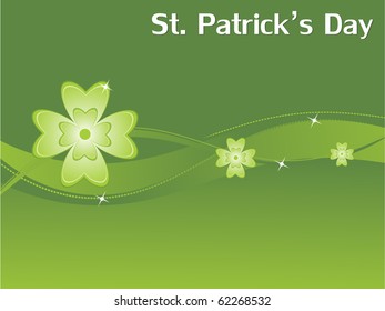 background for happy st patrick day, 17 march illustration