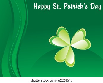 background for happy st patrick day, 17 march illustration