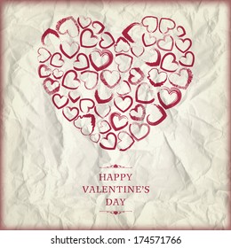 Background happy valentines day