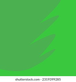 The background has a green color