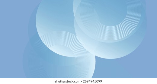 El fondo tiene un tono azul claro-púrpura, con gráficos de círculos superpuestos. 