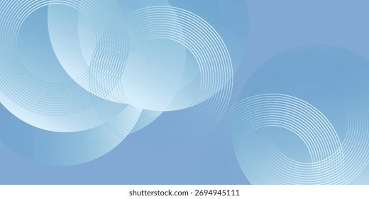 El fondo tiene un tono azul claro-púrpura, con gráficos de círculos superpuestos. 