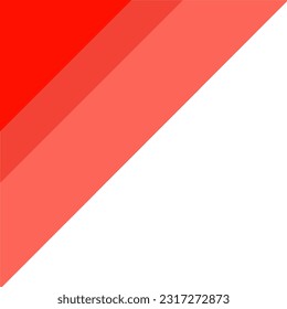 The background has two colors red and white