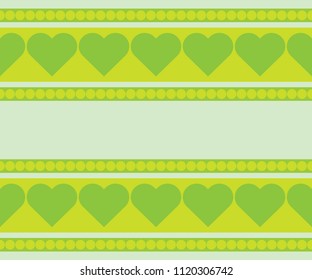 Background heart pattern love banner, wallpaper texture backdrop