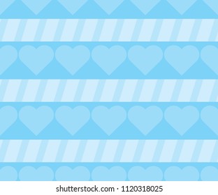 Background heart pattern love banner, wallpaper texture backdrop