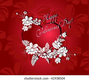 fondo con corazón para el día de San Valentín