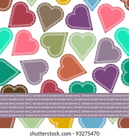 Background - heart Valentines Day
