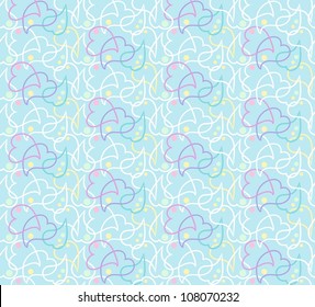 Background with hearts