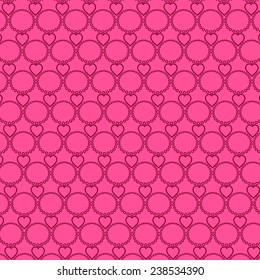 Background with hearts.