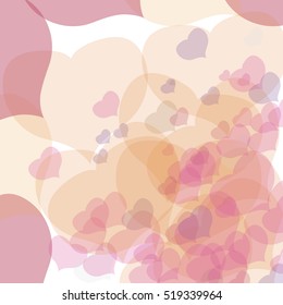 background with hearts