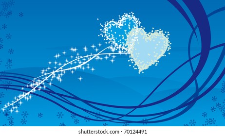Background with Hearts
