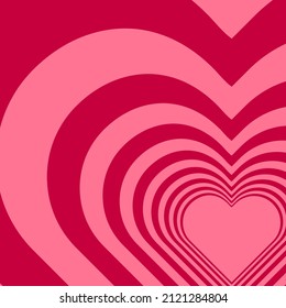 Hintergrund mit Herzen. Urlaubsvorlage. Layout für Valentinstag.