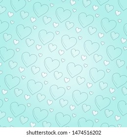 Background with hearts for loved ones. To valentines day