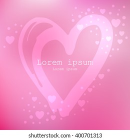 Background hearts pattern. Great for baby, birthday, Mother's Day, Valentine's Day, Easter, wedding, scrapbook, surface textures.