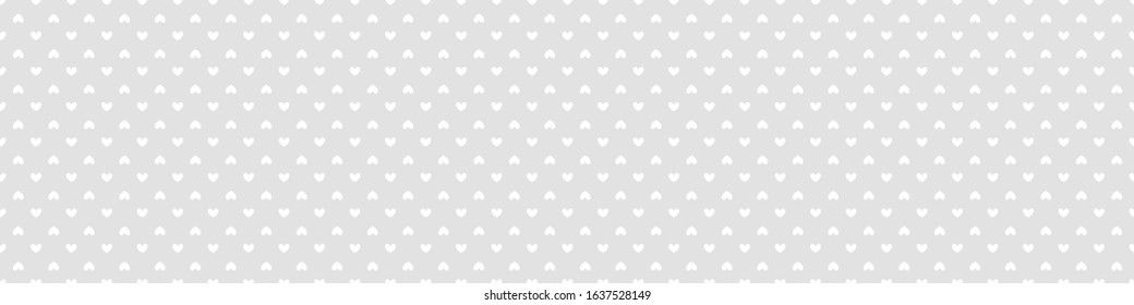 Background with hearts. Seamless monochrome wallpaper on surface. Black and white illustration