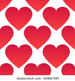 Background with hearts. Valentine seamless hearts pattern
