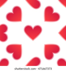 Background with hearts. Valentine seamless hearts pattern