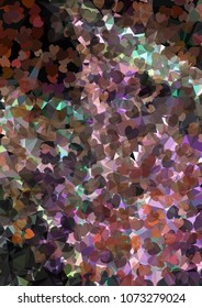 Background with hearts. Vector clip art.
