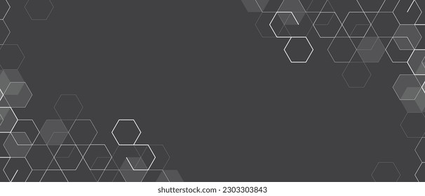 Background hexagon geometric pattern abstract elements design. Concept data technology. Vector tamplate.