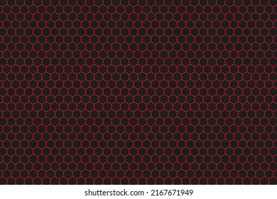 Antecedentes De Hexagon rojo