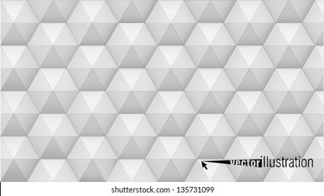 background from hexagonal pyramids, you can overlay your own image