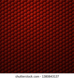 Background with hexagons, honeycomb pattern. Vector