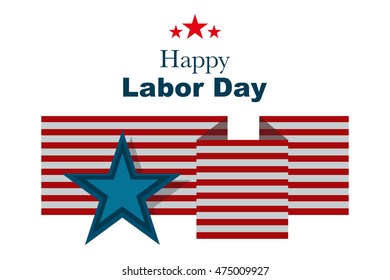 Background to the holiday Happy labor day