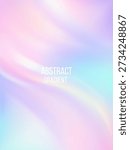 A background hologram gradient pink blue iridescent bg purple holograph pattern with pastel foil and nacre light in soft pearl tone. The hologram bg shines in rainbow shimmer.