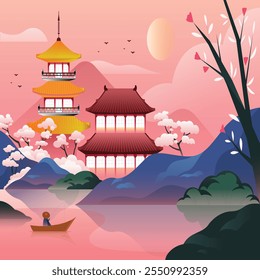 BACKGROUND HOME iLLUSTRATION IMAGE AND BOATS