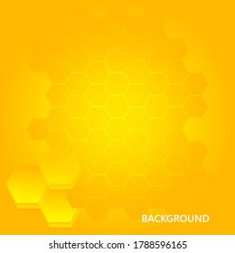 Background honey simple. Stock background vector  simple