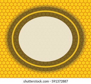 Background of honeycomb.