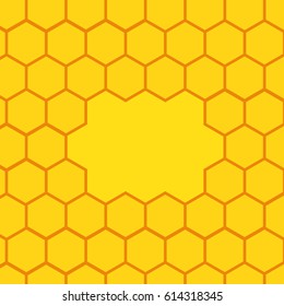 Background of honeycomb.