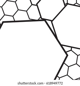 Background of honeycomb.