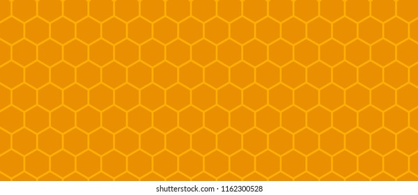 Background of honeycomb. orange pattern