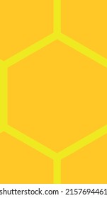 Background of honeycomb. orange pattern