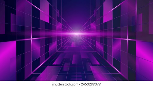 Background horizon futuristic vector design in eps 10