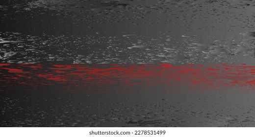 Background of horizontal gray-red spots and blots. Vector illustration EPS-10