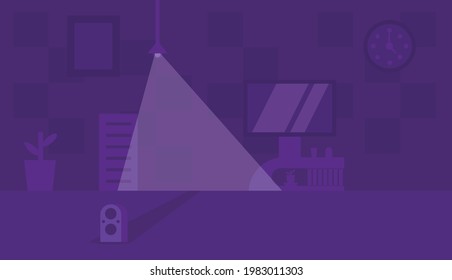 background house Purple 2d arts