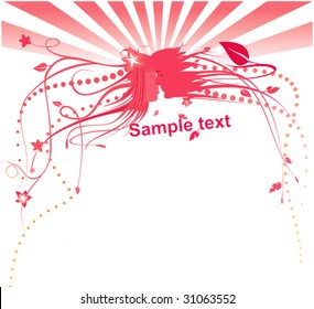 background human kiss vector