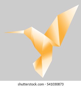 background with Hummingbird, abstract background