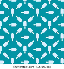 Background with ice cream. Can be used for gift wrapping. Vector illustration