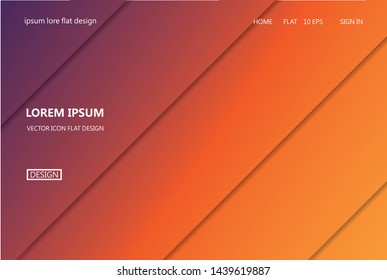 background. Icon Dynamic composition of figures. Minimal geometric abstract background. Futuristic design gradient shapes. Creative illustration perfect for cover. EPS10 Vector