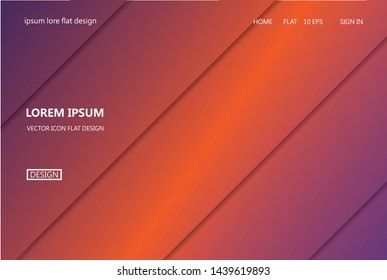 background. Icon Dynamic composition of figures. Minimal geometric abstract background. Futuristic design gradient shapes. Creative illustration perfect for cover. EPS10 Vector