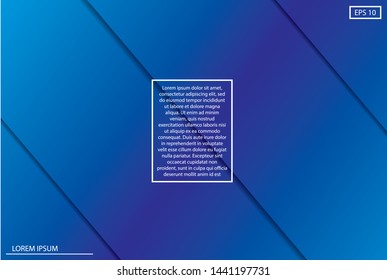 background. Icon Dynamic composition of figures. Minimal geometric abstract background. Futuristic design gradient shapes. Creative illustration perfect for cover. EPS10 Vector