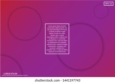 background. Icon Dynamic composition of figures. Minimal geometric abstract background. Futuristic design gradient shapes. Creative illustration perfect for cover. EPS10 Vector