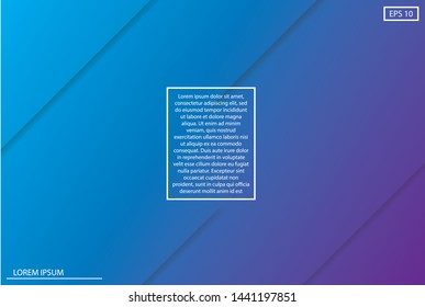 background. Icon Dynamic composition of figures. Minimal geometric abstract background. Futuristic design gradient shapes. Creative illustration perfect for cover. EPS10 Vector