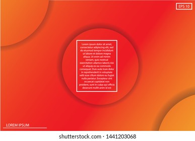 background. Icon Dynamic composition of figures. Minimal geometric abstract background. Futuristic design gradient shapes. Creative illustration perfect for cover. EPS10 Vector